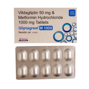 Gliptagreat M 1000 Tablet
