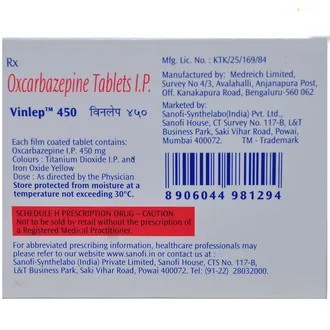 Vinlep 450mg 10'Tablet - Image 3
