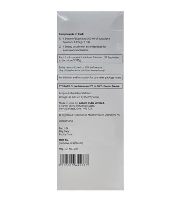 Duphalac Enema Solution - Image 4