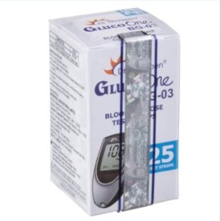 DR. MOREPEN GLUCO-ONE BG-03 BLOOD GLUCOSE 25 TEST STRIPS