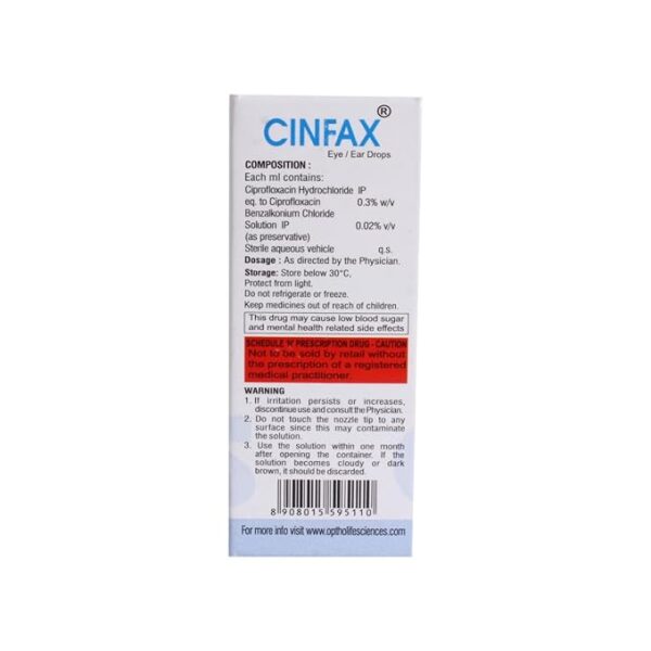 Cinfax Drop 10ML - Image 2