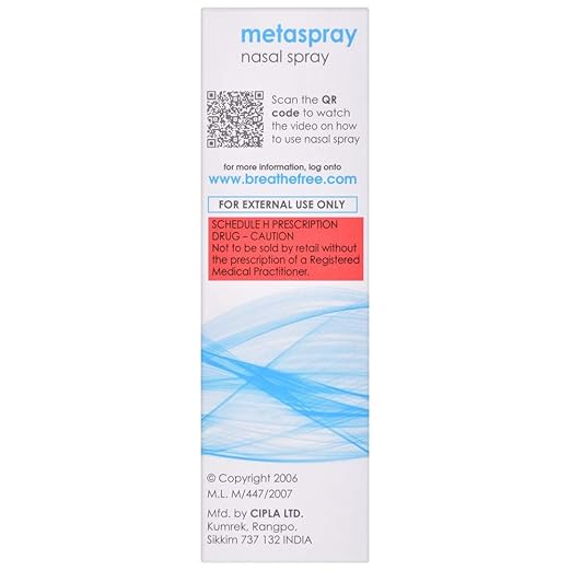Metaspray Nasal Spray 1*10gm - Image 2