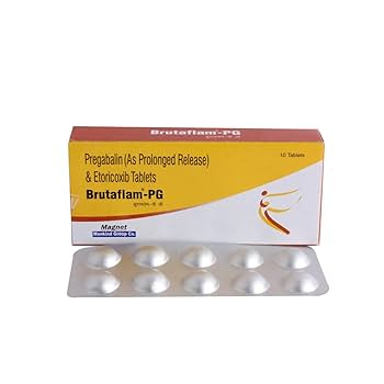 Brutaflam PG 75mg/60mg Tablet 1*10 - Image 2