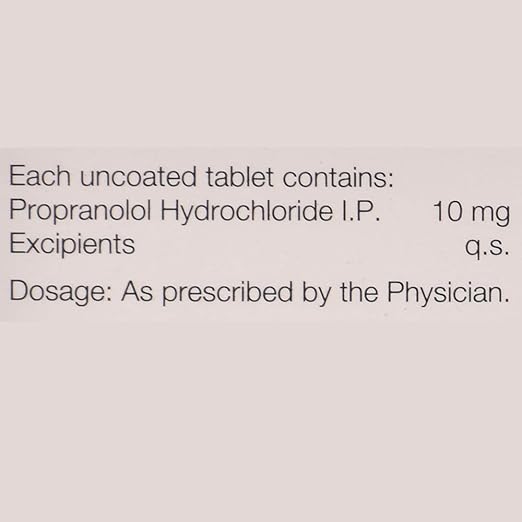 IndERAL 10 Tablet 1*15 - Image 4
