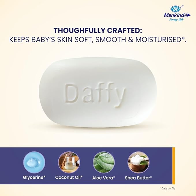 DAFFY  Baby Soap 75GM - Image 3