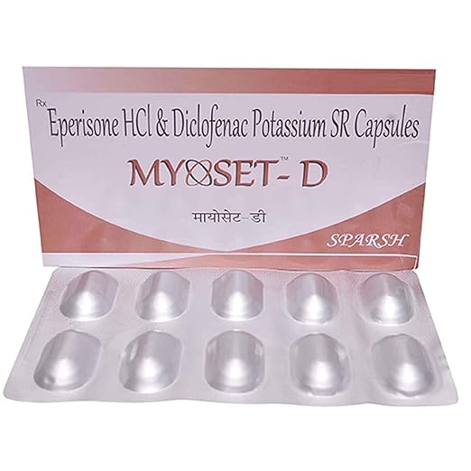 Myoset-D 150mg/100mg Capsule SR