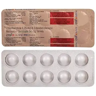 CTD M 6.25/50 Tablet 10 1*10