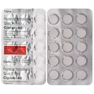 Ciplar 40 Tablet 1*15