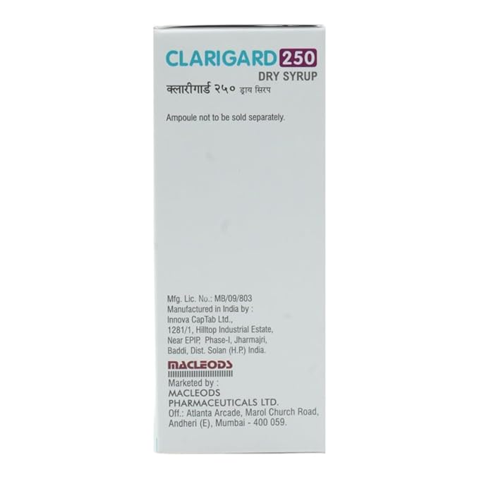 Clarigard 250mg Dry Syrup - Image 3