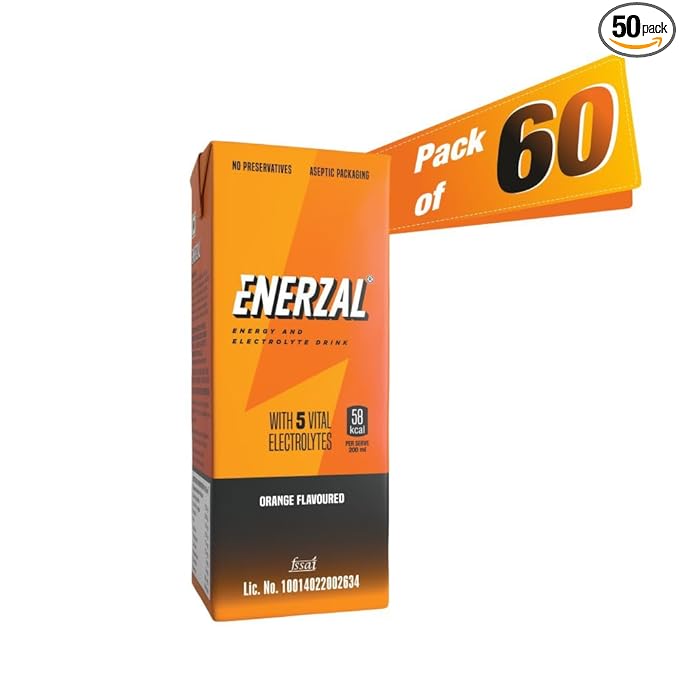 Enerzal Energy & Electrolyte Drink Orange 200ML - Image 3