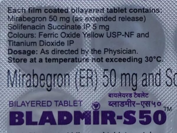 Bladmir-S 50 Tablet ER - Image 5