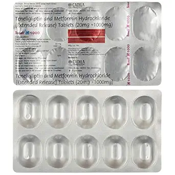 Tenali M 1000mg/20mg Tablet ER - Image 2
