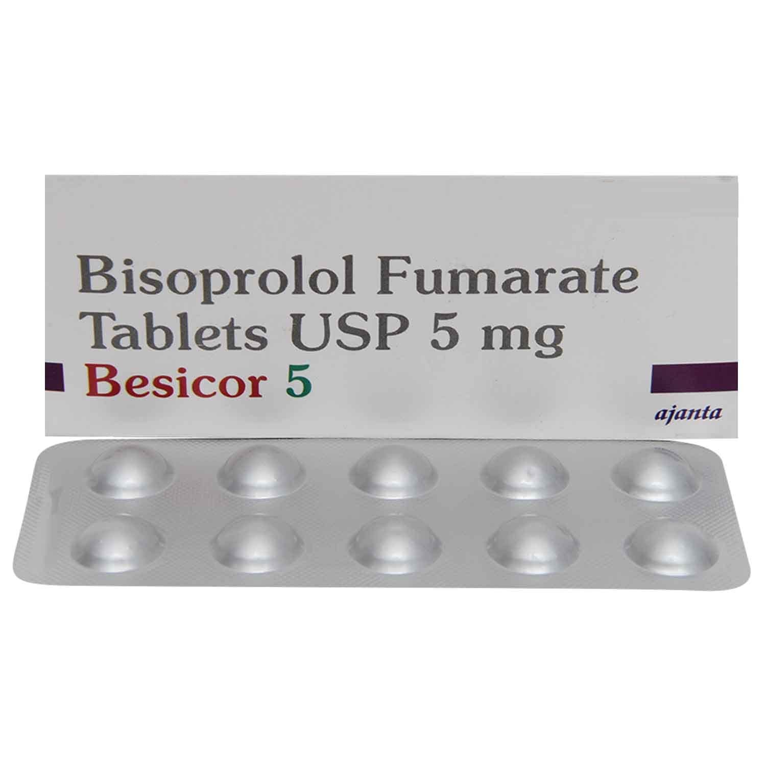 Besicor 5mg Tablet'1*15 - Image 2