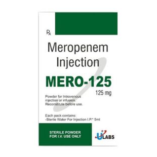 Mero-125 mg Injection 1's