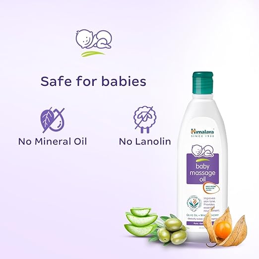 Himalaya Herbals Baby Oil (100ml) - Image 3