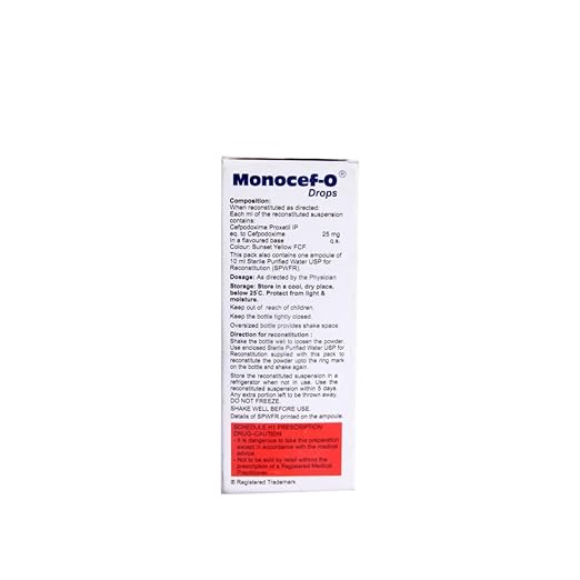 Monocef O 25mg Oral Suspension - Image 3