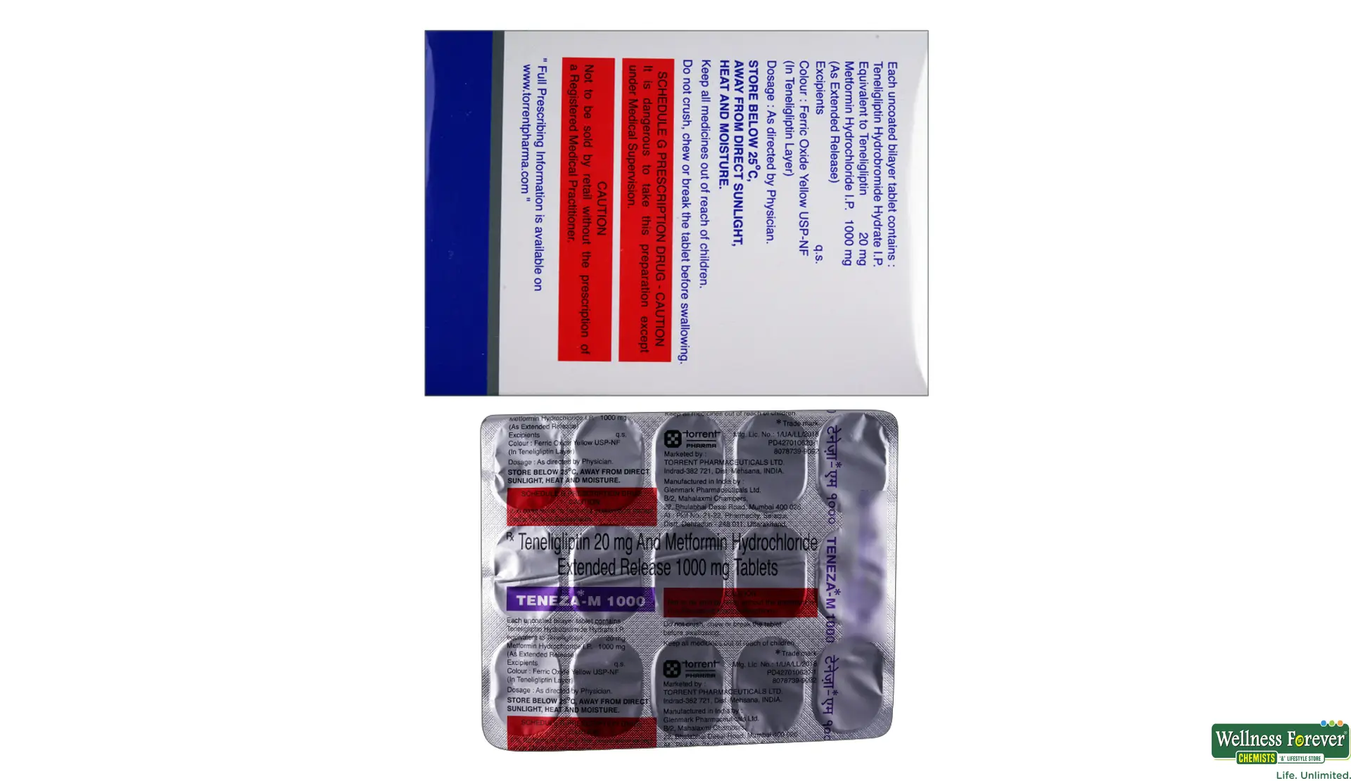 Teneza-M 1000 Tablet ER - Image 2