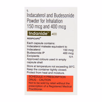 Indanide 400mcg Respicap 1*30MDI - Image 4