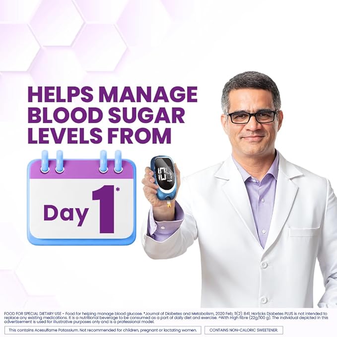 Horlicks Diabetes Plus, Vanilla, 400g - Image 2