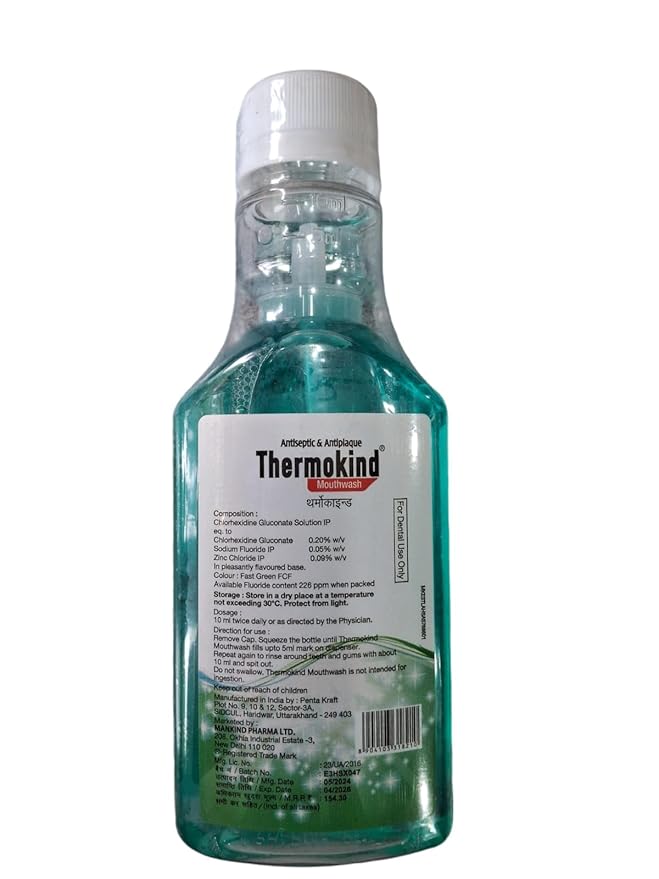 Thermokind Cool Mint Mouth Wash 150ml - Image 3