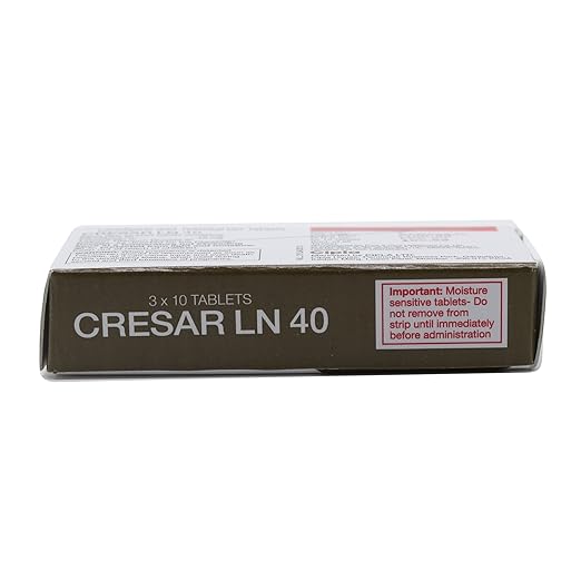 Cresar LN 10mg/40mg Tablet 1*10 - Image 3