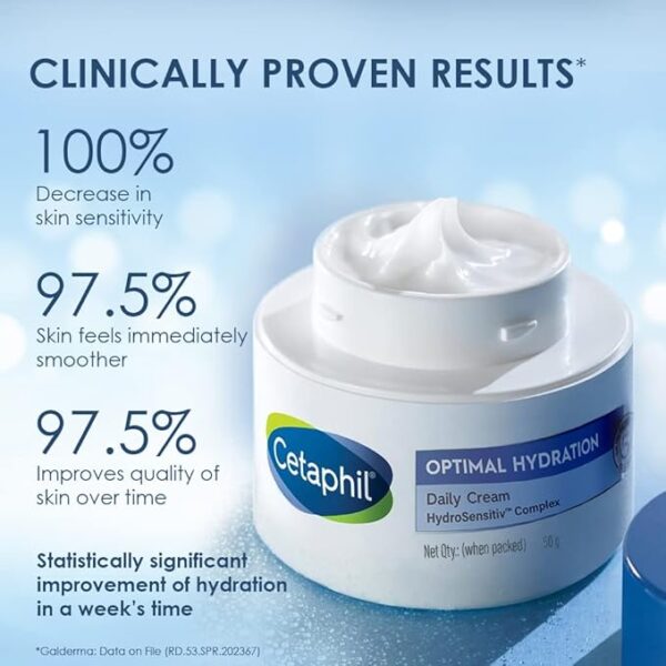 Cetaphil Optimal Hydration Cream 1*50GM - Image 4
