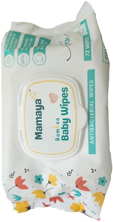 BABY WIPES MAMAYA 1*72PCS