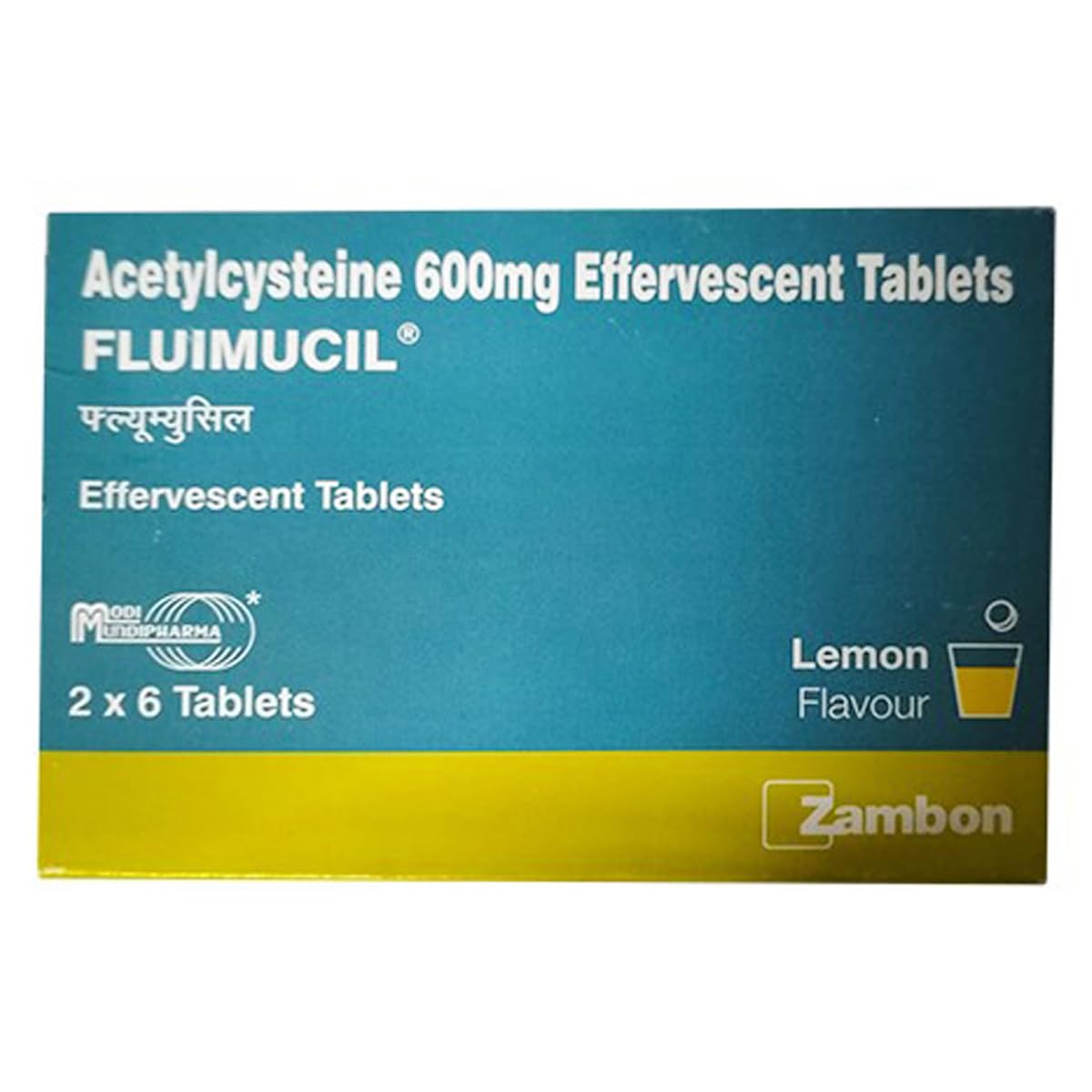 Fluimucil 600mg Tablet