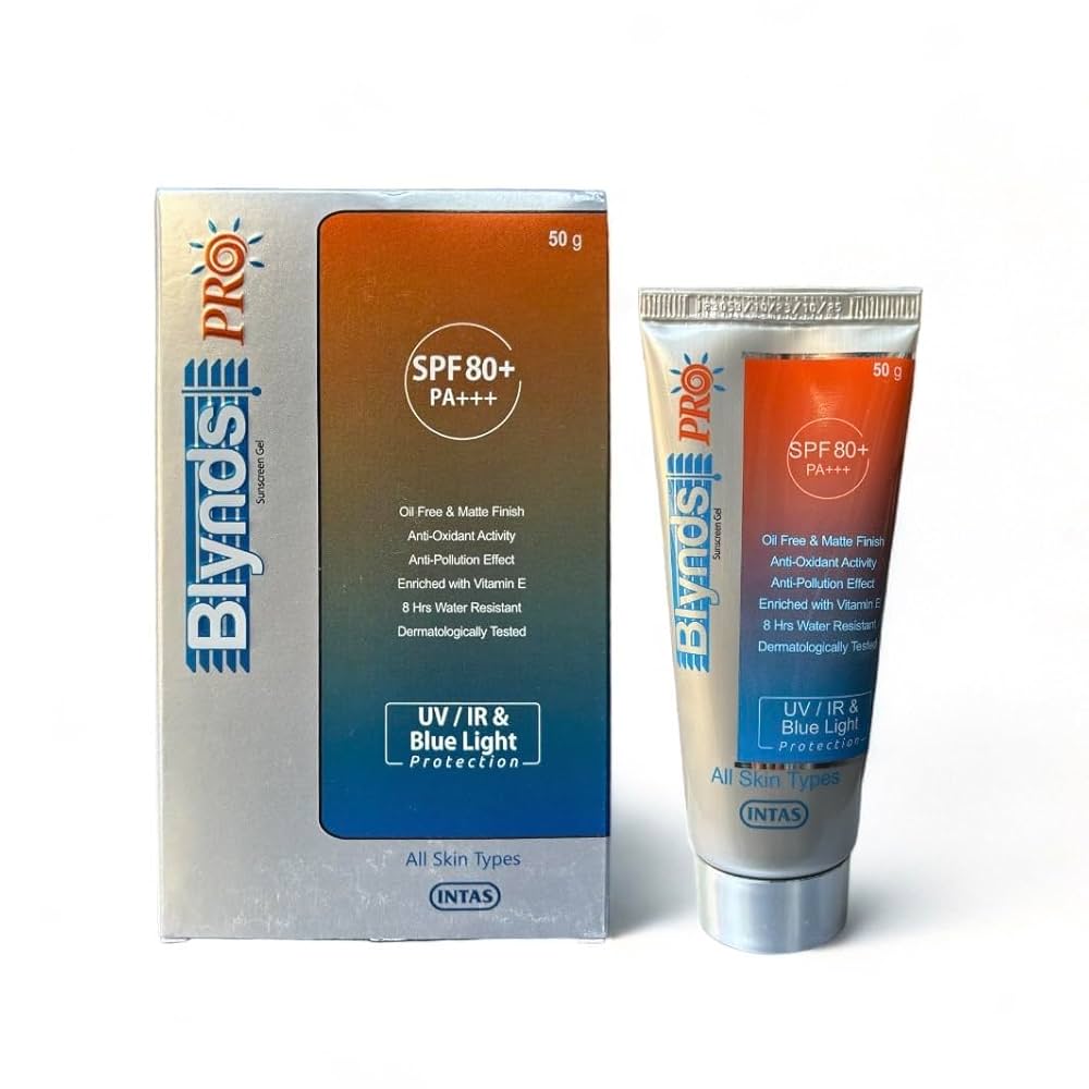Blynds PRO SPF 80+ Pa+++ Sunscreen Gel 1*50gm - Image 3