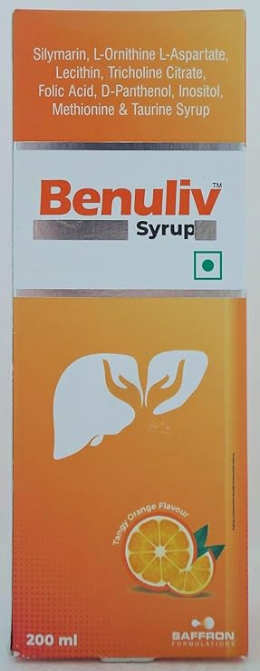 Benuliv Syrup Tangy Orange - Image 2