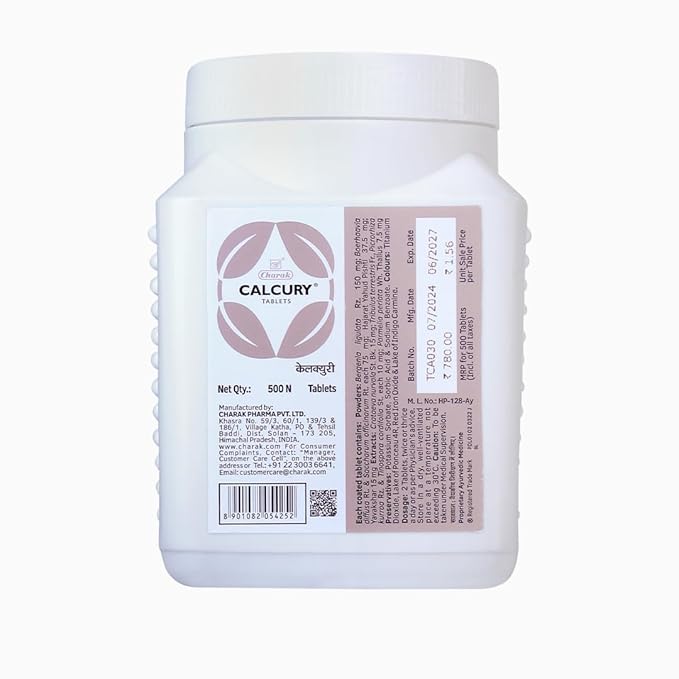 Charak Calcury Tablet 1*40 - Image 2