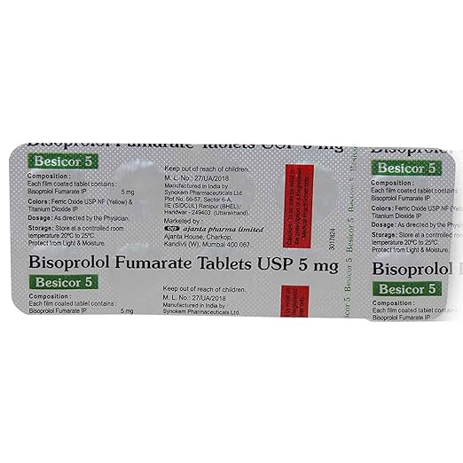 Besicor 5mg Tablet'1*15 - Image 3