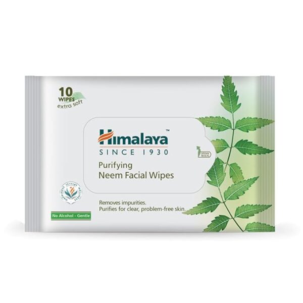 HIMALAYA NEEM FACE WIPES 1*10PCS