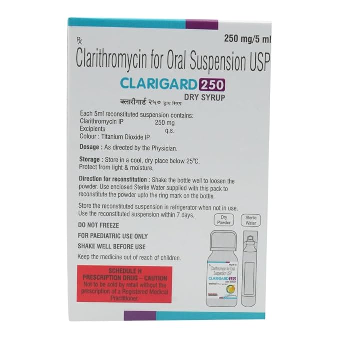 Clarigard 250mg Dry Syrup - Image 6