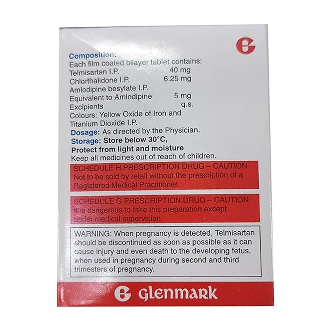 Telma ACT 40mg/5mg/6.25mg Tablet - Image 2