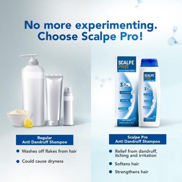 Scalpe Pro Pro Anti Dandruff Shampoo - Image 2