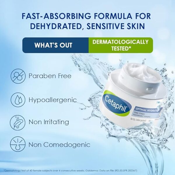 Cetaphil Optimal Hydration Cream 1*50GM - Image 2