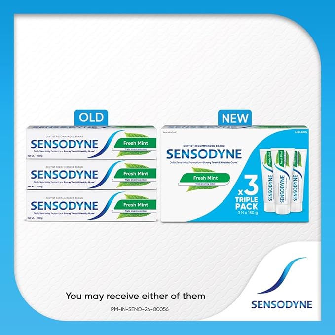 Sensodyne Toothpaste Fresh Mint 1*150GM - Image 2
