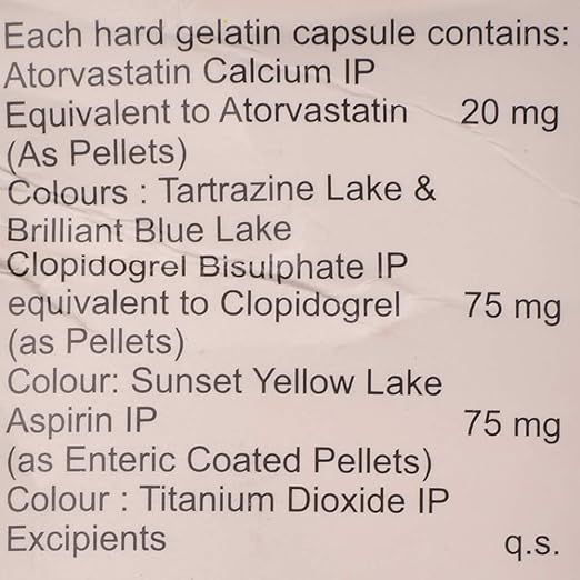 Atorva Gold 20 Capsule 1*15 - Image 2