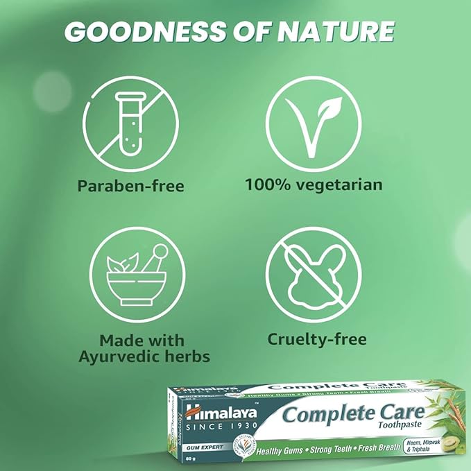 HIMALAYA COMPLTE CARE PASTE 1*80GM - Image 3