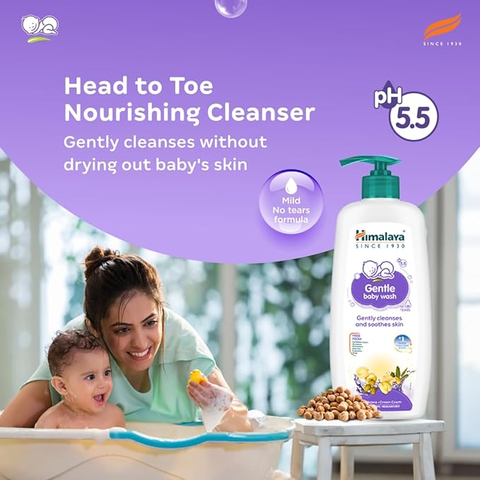 Himalaya Baby Wash (100ml) - Image 2
