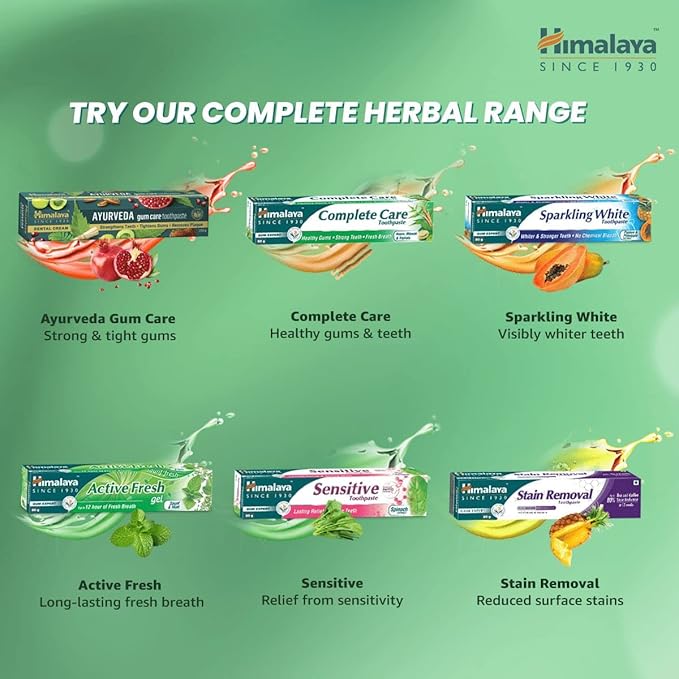 HIMALAYA COMPLTE CARE PASTE 1*80GM - Image 2