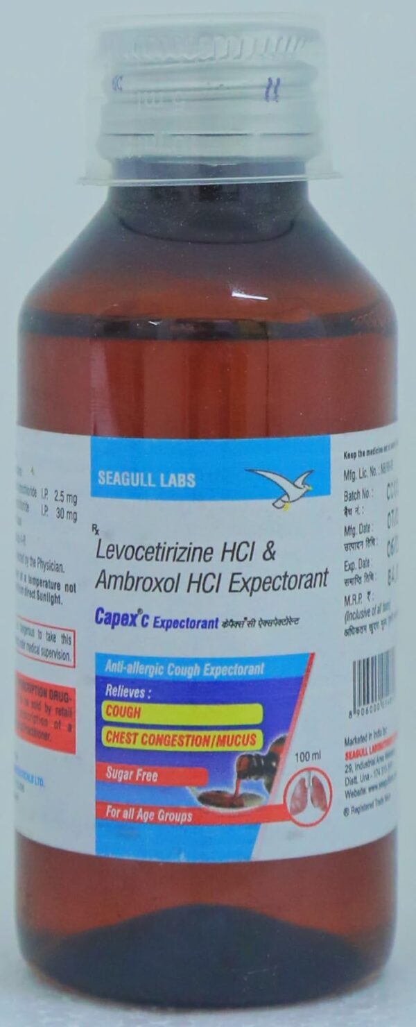 Capex C syp Sugar Free 100ml