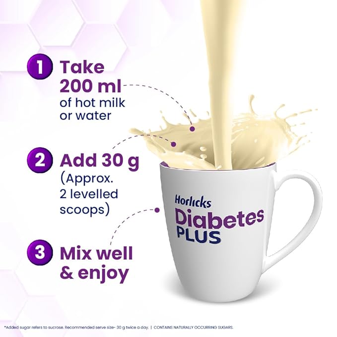 Horlicks Diabetes Plus, Vanilla, 400g - Image 4