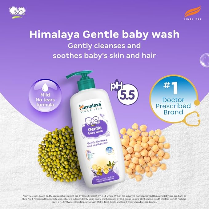 Himalaya Baby Wash (100ml) - Image 4