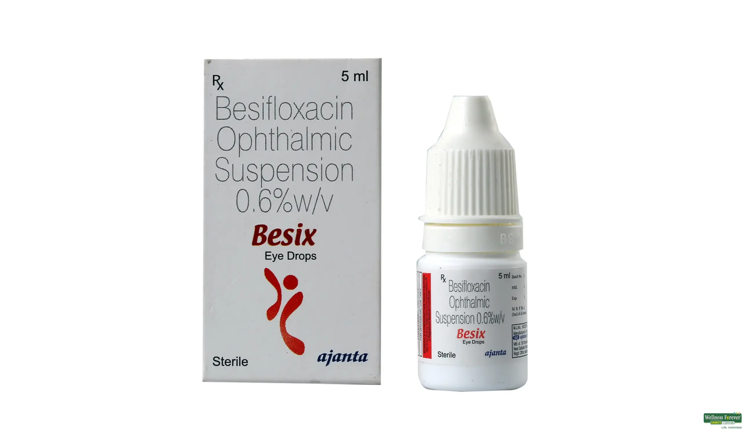 Besix Eye Drop 1*5ml - Image 3
