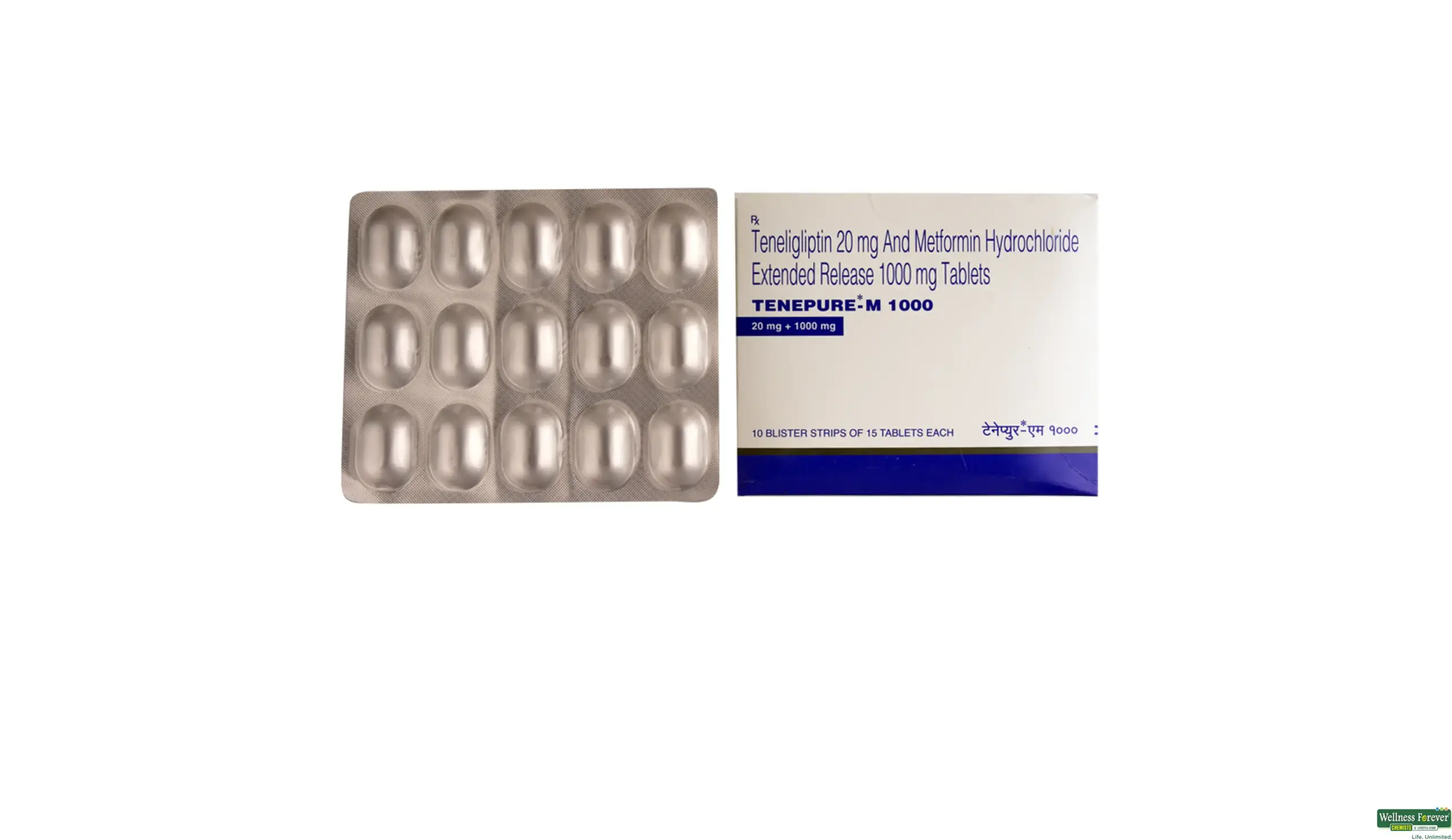 Tenepure-M 1000 Tablet ER - Image 3