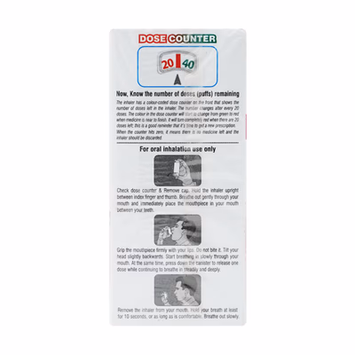 FORMOnide 200 Inhaler 1*120MDI - Image 2