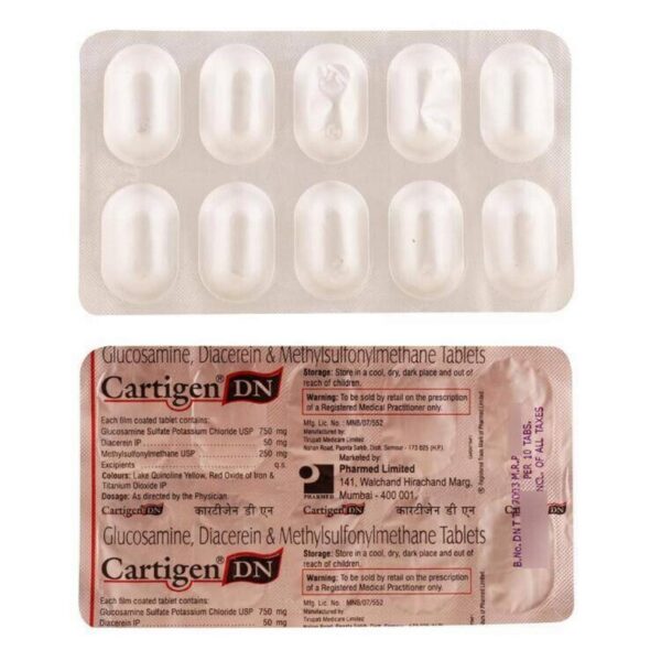 Cartigen dn Tablet  1*10 - Image 3