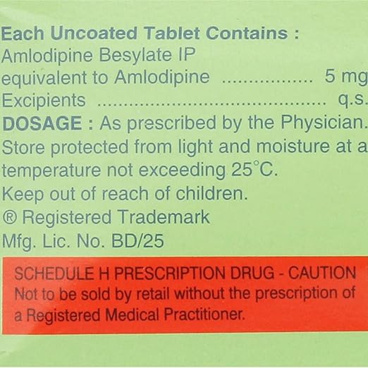 Angicam 5 mg Tablet 1*15 - Image 2